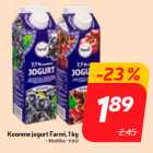 Koorene jogurt Farmi, 1 kg