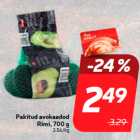 Pakitud avokaadod
Rimi, 700 g