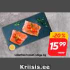 Магазин:Hüper Rimi,Скидка:Филе лосося с
помидорами и маслом, кг