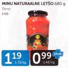 MINU NATURAALNE LETŠO 680 G