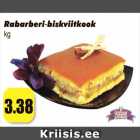 Rabarberi biskviitkook
kg