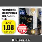 Allahindlus - Paberkäterätt Grite Orchidea Gold