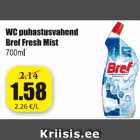 WC puhastusvahend Bref Fresh Mist 700 ml