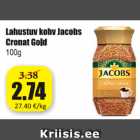 Allahindlus - Lahustuv kohv Jacobs Cronat Gold 100 g