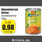 Küpsetatud oad Coroos