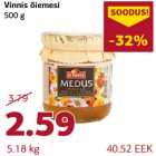 Allahindlus - Vinnis õiemesi 500 g