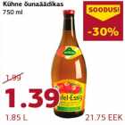 Kühne õunaäädikas 750 ml