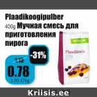 Allahindlus - Plaadikoogipulber 400 g