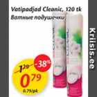 Allahindlus - Vatipadjad Cleanic, 120 tk