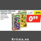 Allahindlus - Sadotshok 100% mahl
viljalihaga, 0,95 l