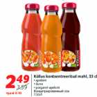 Allahindlus - Küllus kontsentreeritud mahl, 33 cl