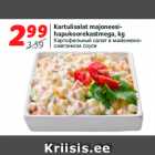 Kartulisalat majoneesihapukoorekastmega,
kg