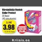 Allahindlus - Värvipüüdja Vanish Color Protect