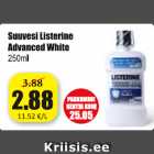 Allahindlus - Suuvesi Listerine Advanced White 250 ml