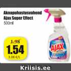 Allahindlus - Aknapuhastusvahend Ajax Super Effect 500 ml