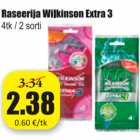 Allahindlus - Raseerija Wilkinson Extra 3