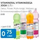 Allahindlus - VITAMIINERAL VITAMIINIDEGA JOOK 0,75 L