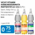 VICHY VITAMIN KARBONISEERIMATA MAITSESTATUD VESI 0,75 L