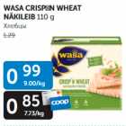 Allahindlus - WASA CRISP´N WHEAT NÄKILEIB 110 G