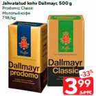 Jahvatatud kohv Dallmayr, 500 g
