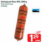 Suitsujuust Tere, 18%, 200 g
