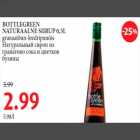 Allahindlus - BOTTLEGREEN NATURAALNE SIIRUP 0,5L granaatõun-leedripuuõis 