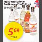 Allahindlus - Maitsestatud viin Batškova, 40%, 500 ml