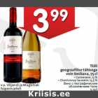 Allahindlus - Tšiili
geograafilise tähisega
vein Emiliana, 75 cl