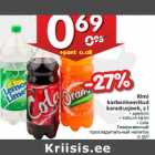 Allahindlus - Rimi
karboniseeritud
karastusjook, 2 l