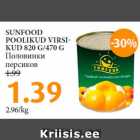 SUNFOOD
POOLIKUD VIRSIKUD
