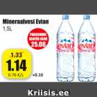 Allahindlus - Mineraalvesi Evian 1,5 l