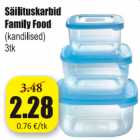 Allahindlus - Säilituskarbid Family Food