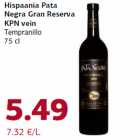 Allahindlus - Hispaania Pata
Negra Gran Reserva
KPN vein