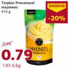 Allahindlus - Tarplan Provansaal
majonees
410 g