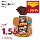 Allahindlus - Leibur
burgerikukkel
448 g