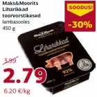 Allahindlus - Maks&Moorits
Liharikkad
toorvorstikesed