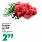 Nõo Lihavürst Šašlõkiliha kuubikud 1 kg