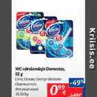 Allahindlus - WC-värskendaja Domestos 55 g