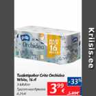 Allahindlus - Tualettpaber Grite Orchidea White, 16 tl