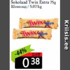 Allahindlus - Šokolaad Twix Extra 75g
