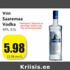 Allahindlus - Viin Saremaa Vodka