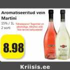 Allahindlus - Aromatiseeritud vein Martini 