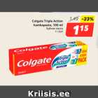 Allahindlus - Colgate Triple Action 
hambapasta, 100 ml