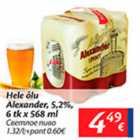 Allahindlus - Hele õlu Alexander, 5,2%