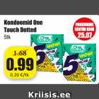 Allahindlus - Kondoomid One Touch Dotted 5 tk