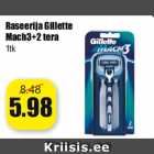 Raseerija Gillette
Mach3+2 tera
1tk