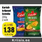 Kartulikrõpsud
Estrella
