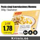 Pasta singi-koorekastmes Mamma