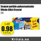 Allahindlus - Svamm pottide puhastamiseks
Vileda Glitzi Crystal
2tk