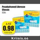 Allahindlus - Pesukaitsmed Libresse Classic 50 tk